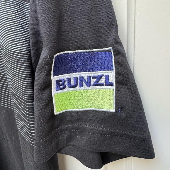 Travis Mathew Black and Gray Polo Shirt for Men - Picture 6 of 9